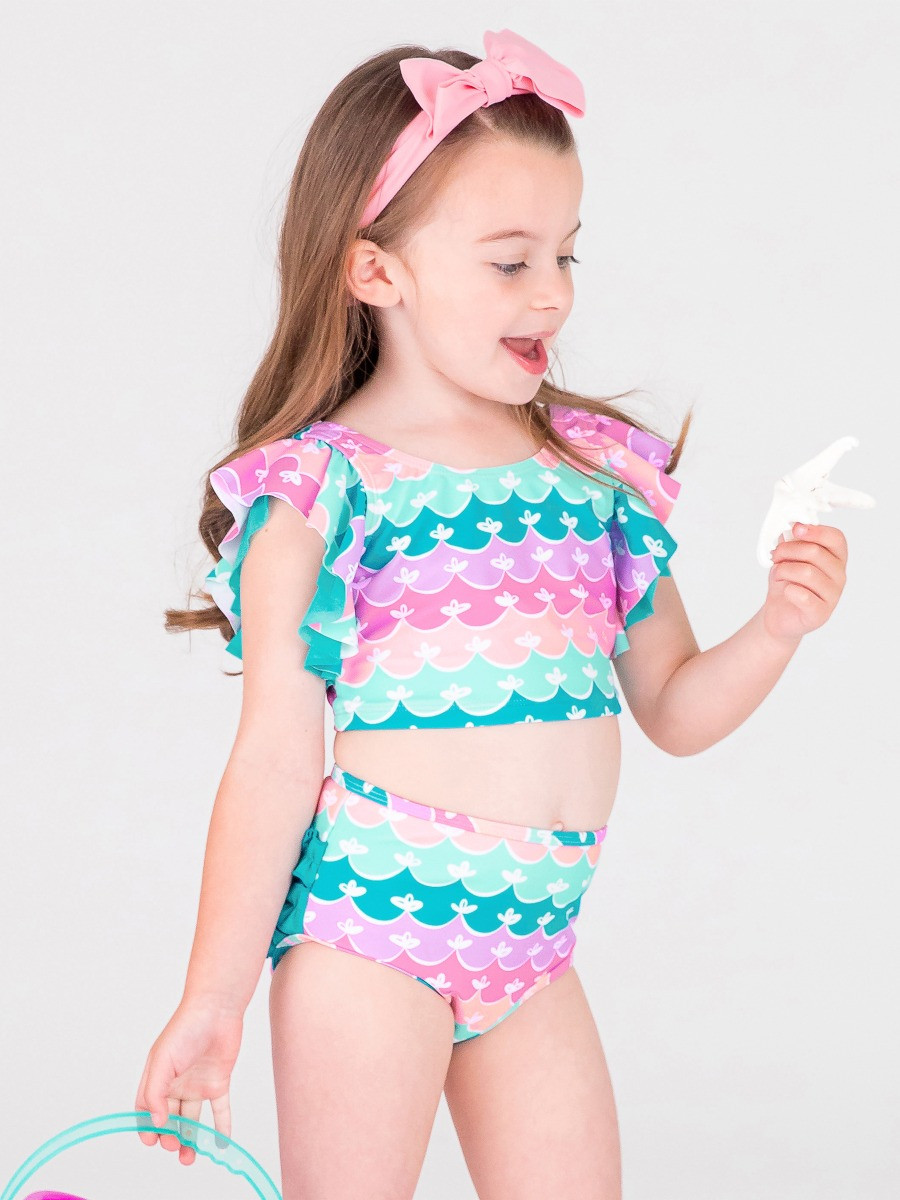 Butterfly Tankini Swimsuit | RuffleButts / RuggedButts
