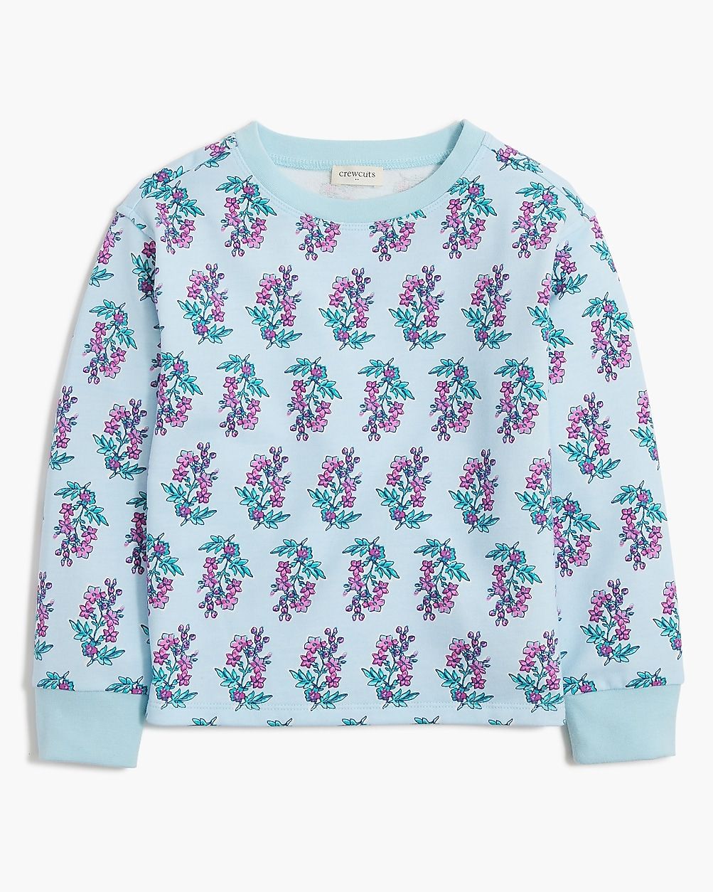 Girls' printed sweatshirt | J.Crew Factory