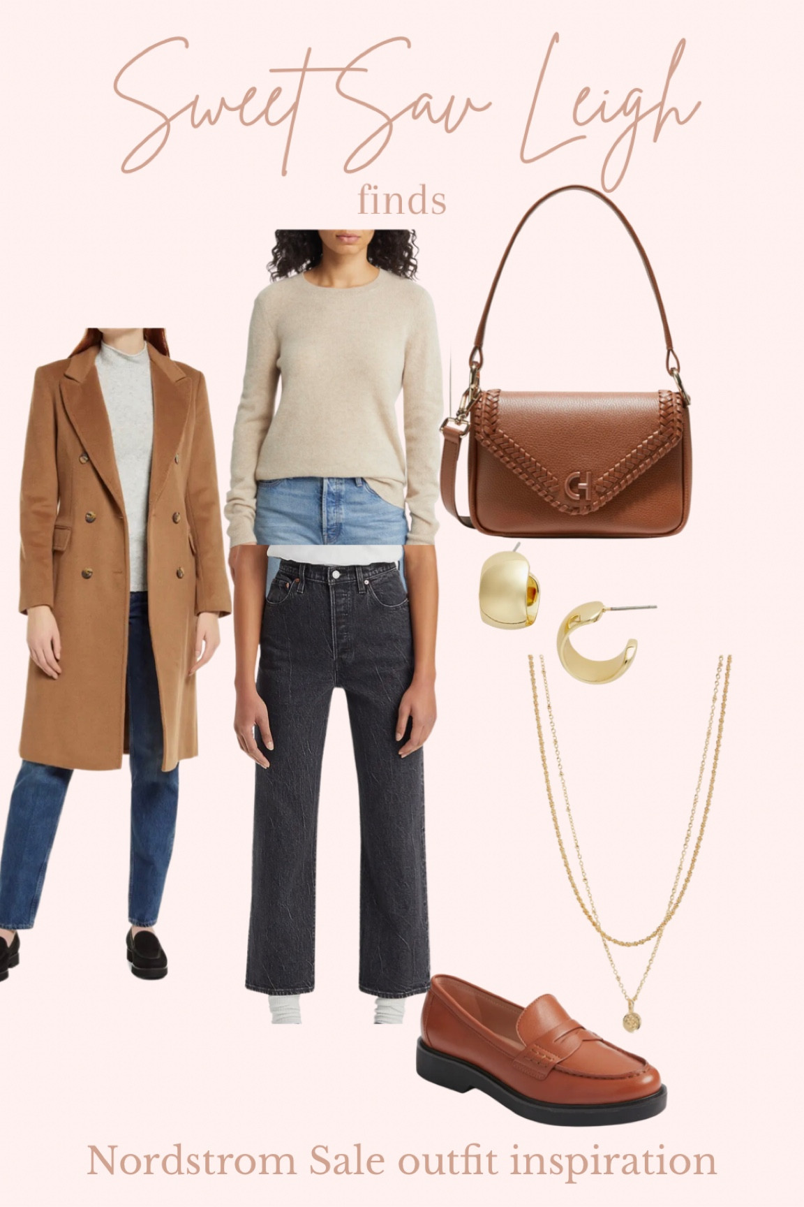 Nordstrom anniversary sale outfit inspo: winter coat, camel coat, topcoat, black jeans, wide leg jeans, cashmere sweater, neutral sweater, loafers, brown loafers, fall outfit

#LTKFind #LTKSeasonal #LTKxNSale