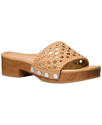 MICHAEL Michael Kors Women's Mayes Slip-On Dress Sandals - Macy's | Macy's