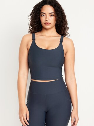 Maternity PowerSoft Rib Nursing Sports Bra | Old Navy (US)