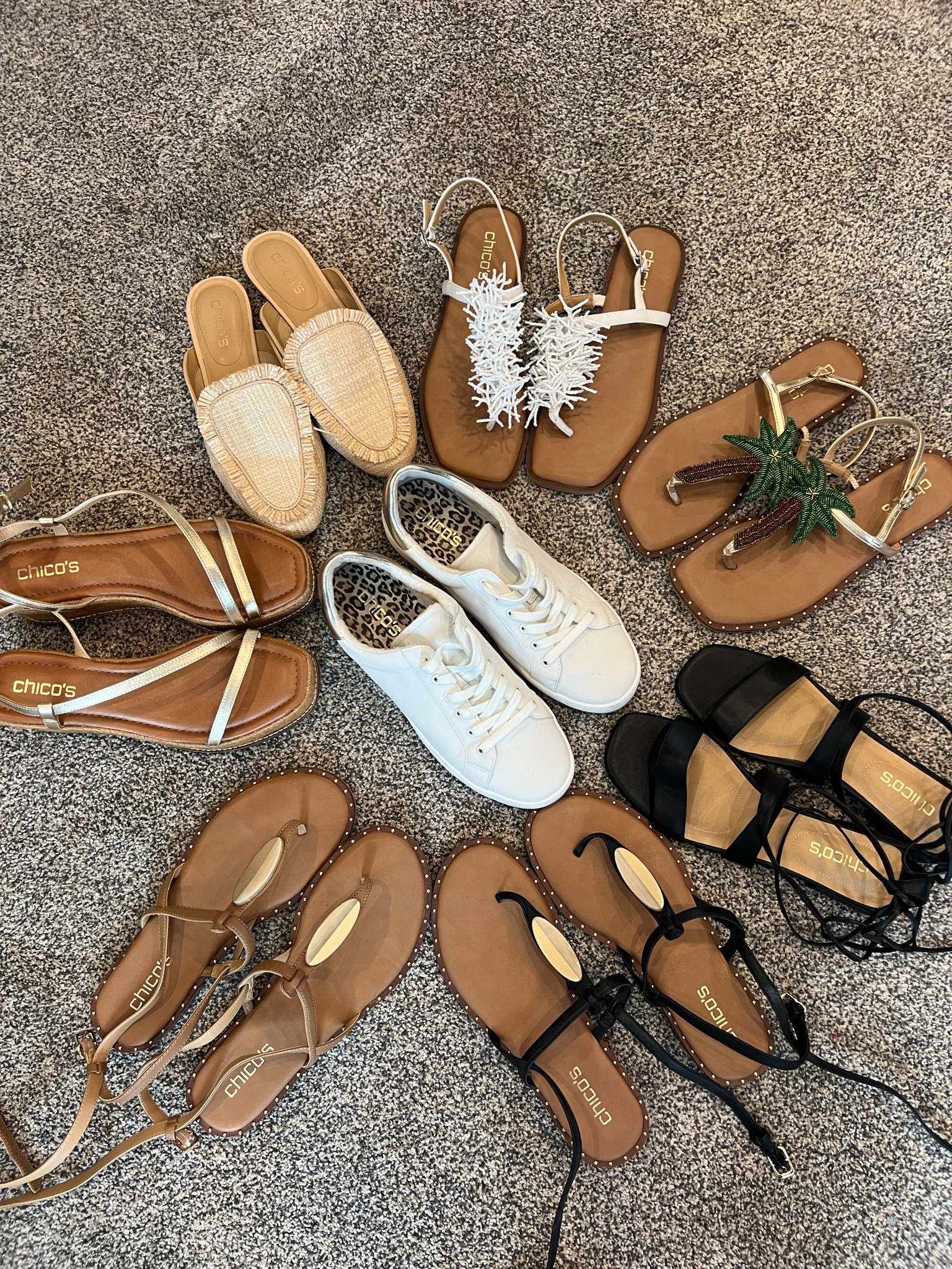 Thrifty Thursday sales

Shoe clearance sale Chicos

A great pair of tennis shoes, the black rattan mules and several popular Summer sandals and tennis shoes on major SALE…

From $9.98 to $41
Normally $129

All fit true to size

Chicos sales


#LTKunder50 #LTKshoecrush #LTKsalealert