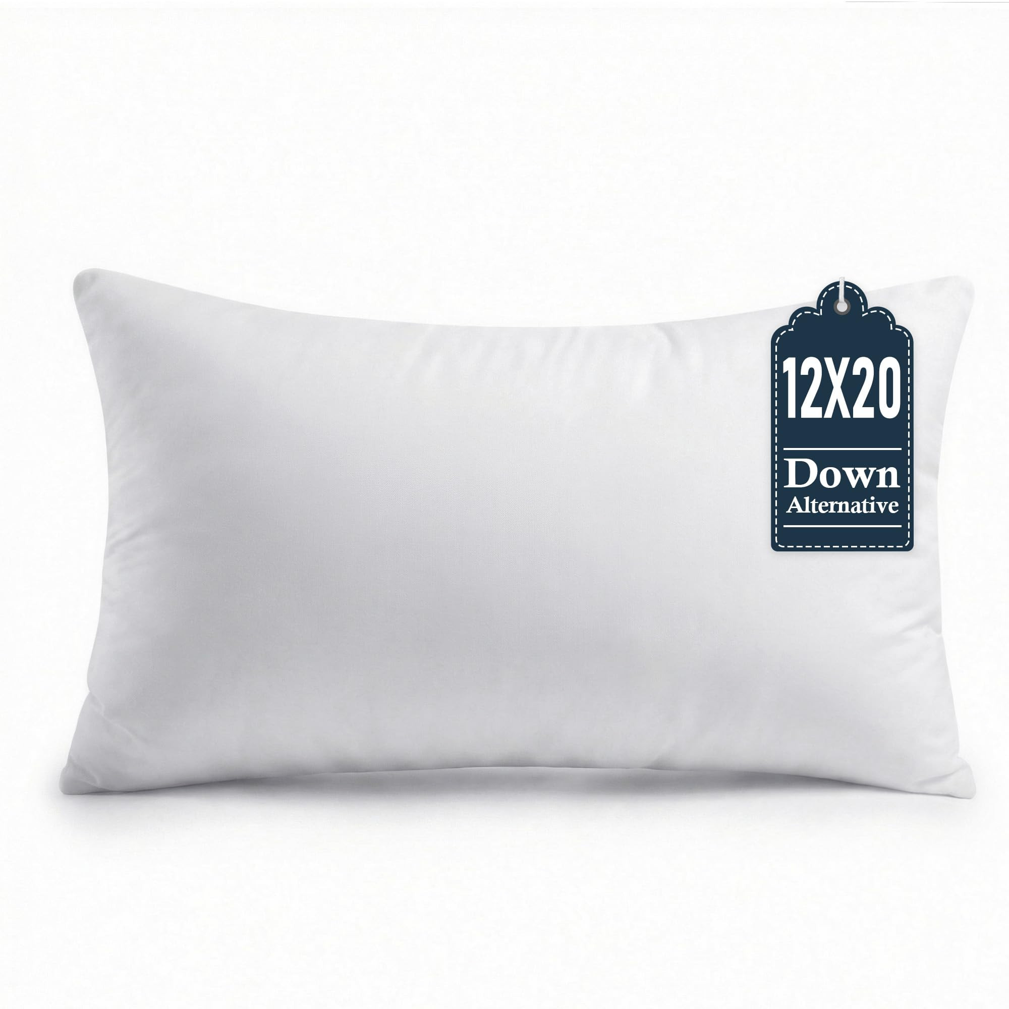 puredown® 12x20 Throw Pillow Inserts Set of 1 – Supportive & Fluffy Down Alternative Pillow Fo... | Amazon (US)