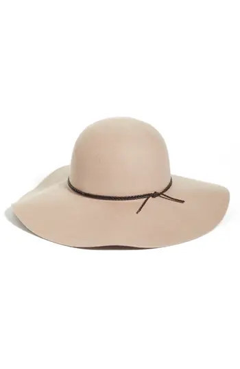 Women's Halogen Wool Floppy Hat - Red | Nordstrom