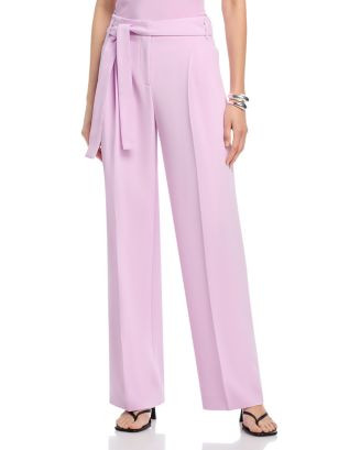 BOSS Tapiana Belted Pants | Bloomingdale's Women | Bloomingdale's (US)