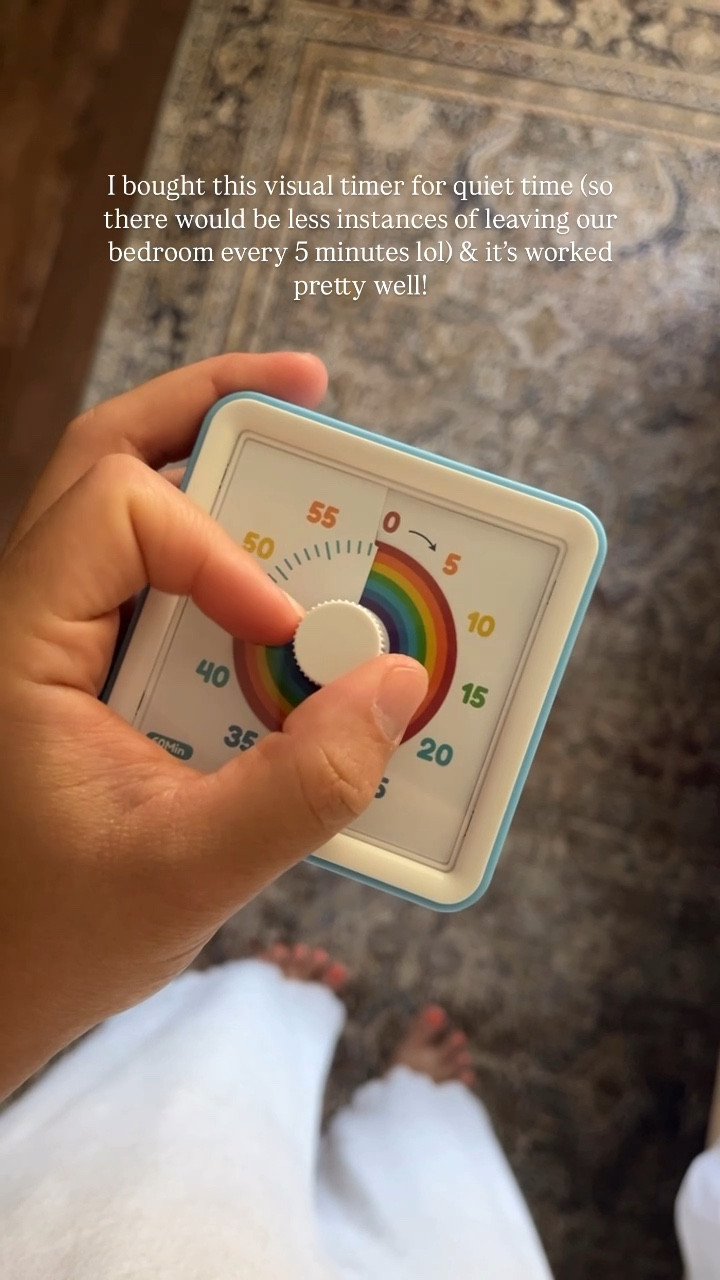 Visual timer for kids for quiet time or homeschool 🫶🏼