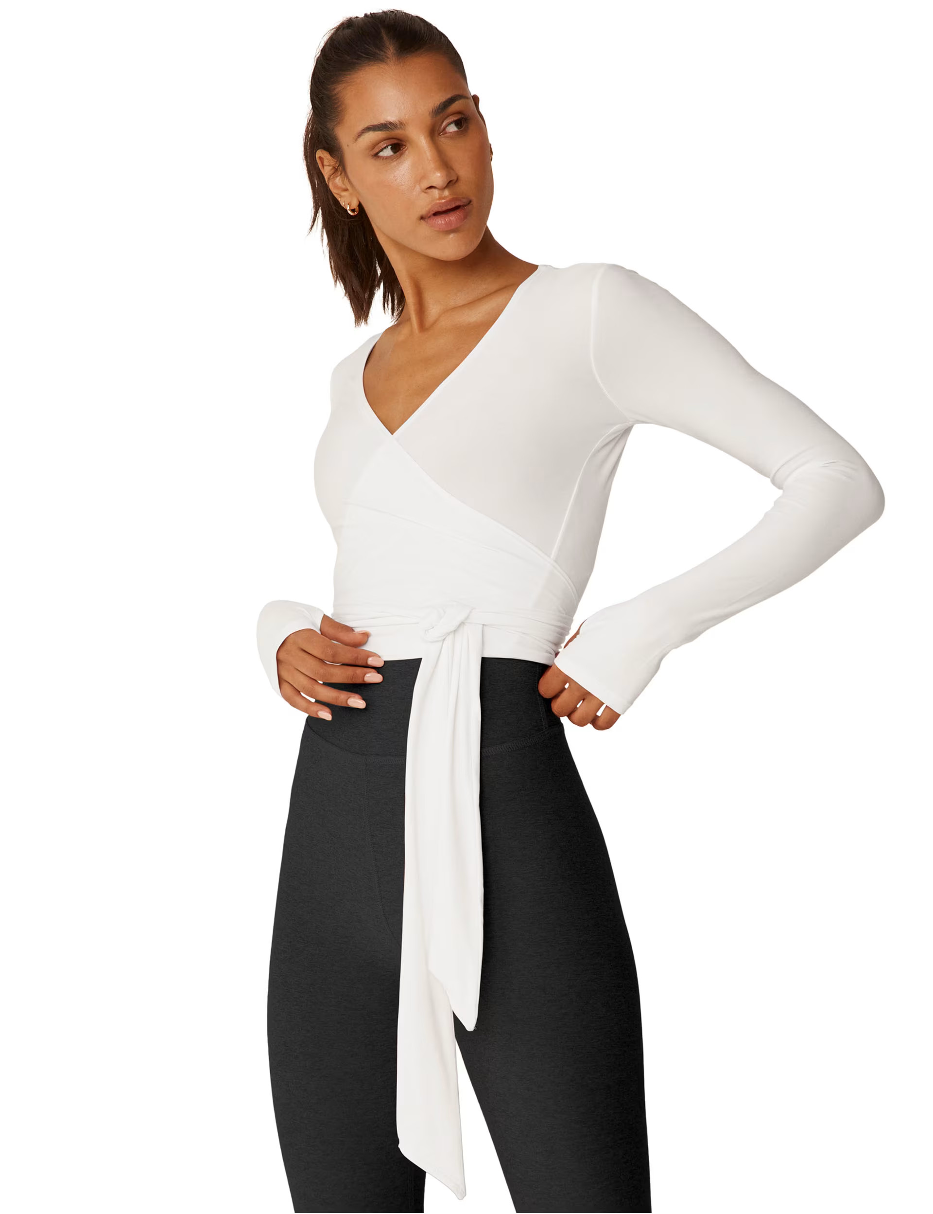 Featherweight Waist No Time Wrap Front Top | Marks & Spencer (UK)