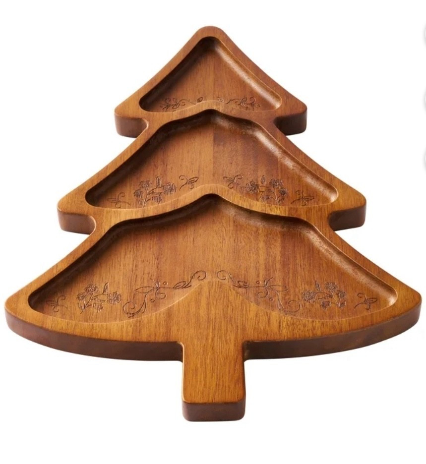 The prettiest acacia wood Christmas tree serving board! Perfect for all of your holiday parties this year

#LTKHoliday #LTKFindsUnder50 #LTKSeasonal