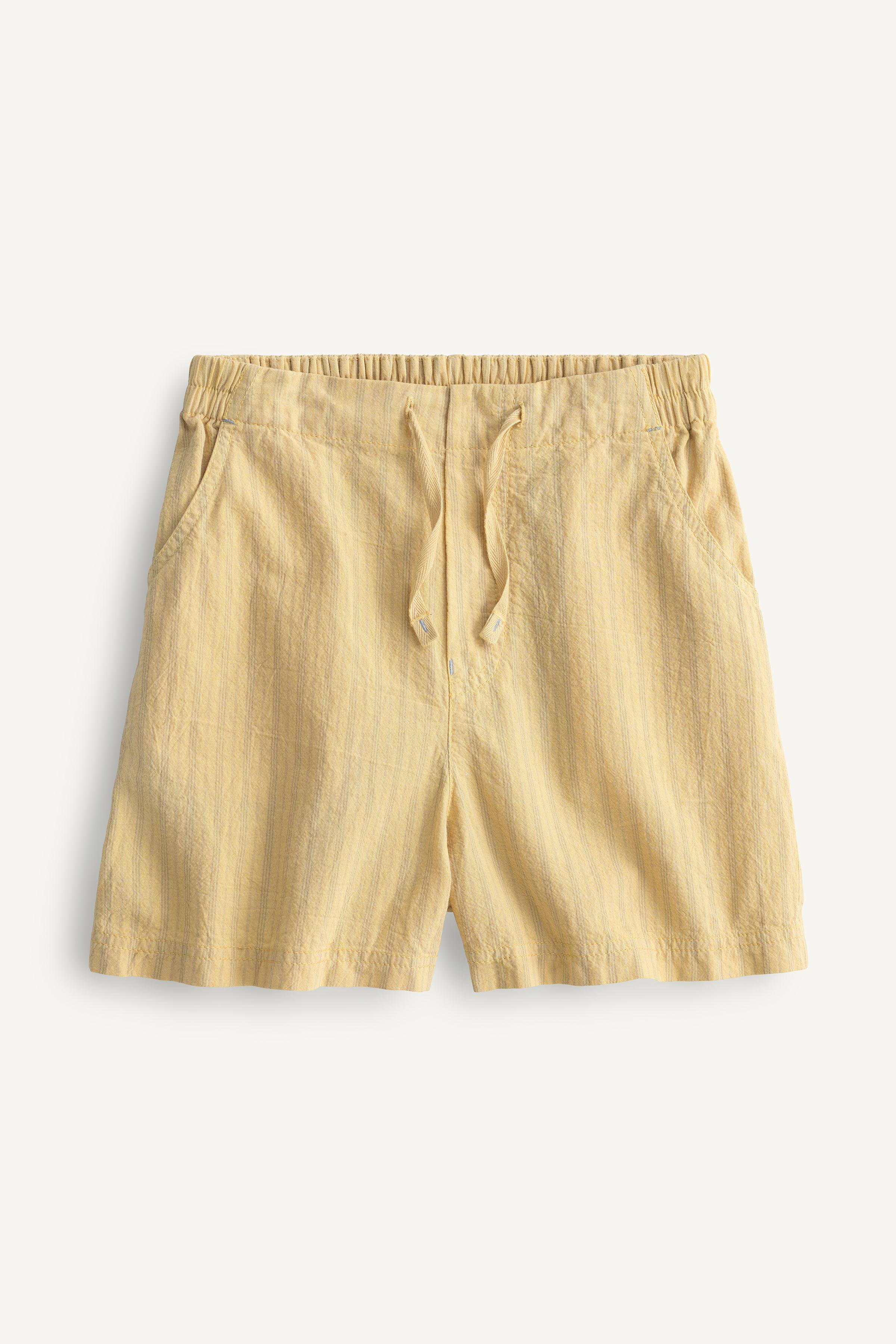 LIMITED EDITION STRIPED SHORTS | Zara US