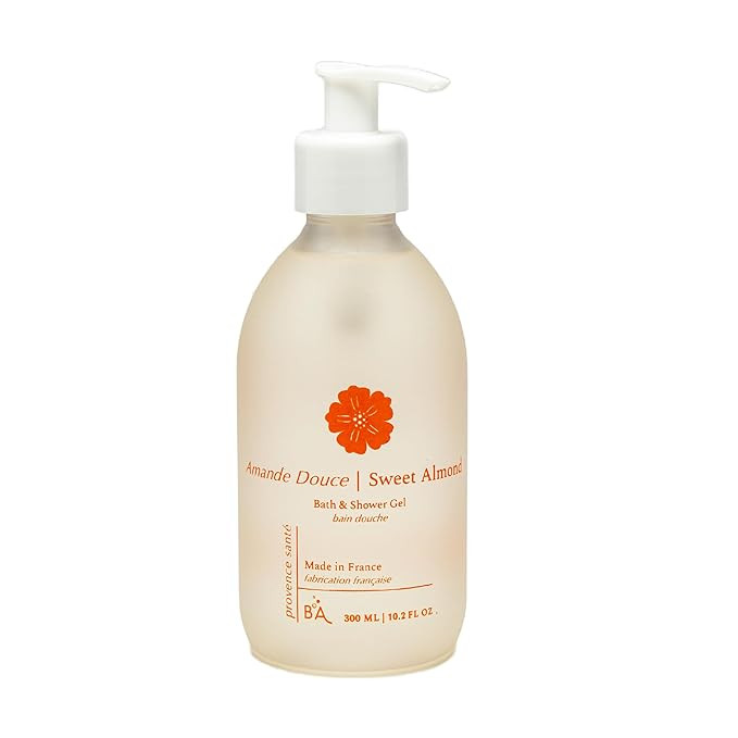 Provence Sante Cleansing Bath & Shower Gel - Moisturizing Almond Oil Body Wash for Dry Skin - Nou... | Amazon (US)