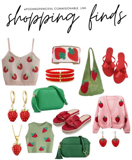 🍓 Fresh and Fabulous! 🍓 These super stylish strawberry-themed fashion finds are the perfect pick for summer! Whether you're brunching with friends or enjoying a sunny day out, these pieces add a fun and flirty touch to your wardrobe. Perfect for women over 40 who want to stay trendy and vibrant. Everything is linked on my LTK @poshingprincipal. Happy shopping! 🌞👗🍓 #SummerStyle #FashionOver40 #StrawberryFashion #ChicAndEffortless

---

#FashionOver40 #SummerFashion #ChicStyle #EffortlessChic #StylishOver40 #FashionistaMom #SummerWardrobe #OOTD #FashionFinds #TrendyTops #BreezyDresses #CasualChic #AgeIsJustANumber #Over40Style #FashionInspo #StyleInspiration #MatureFashion #FashionableMoms #StrawberryFashion #FashionOnTheGo

---

- Summer fashion for women over 40
- Stylish summer outfits
- Strawberry-themed fashion
- Fashion finds for women over 40
- Chic and effortless summer style
- Summer wardrobe essentials
- Trendy tops for women over 40
- Breezy summer dresses
- Casual chic outfits for women
- Summer style inspiration
- Fashion tips for women over 40


#LTKSeasonal #LTKStyleTip #LTKFindsUnder50
