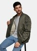 Khaki MA1 Bomber Jacket | Topman UK