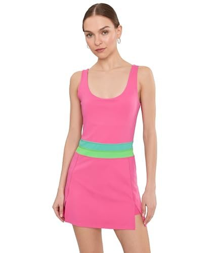 Beach Riot, Women's, Remi Dress, Strawberry Ice Colorblock, Medium | Amazon (US)