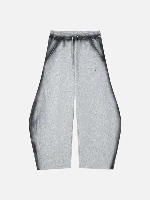 AELFRIC EDEN Inkjet Super Baggy Barrel Sweatpants in Grey at Nordstrom, Size Medium | Nordstrom