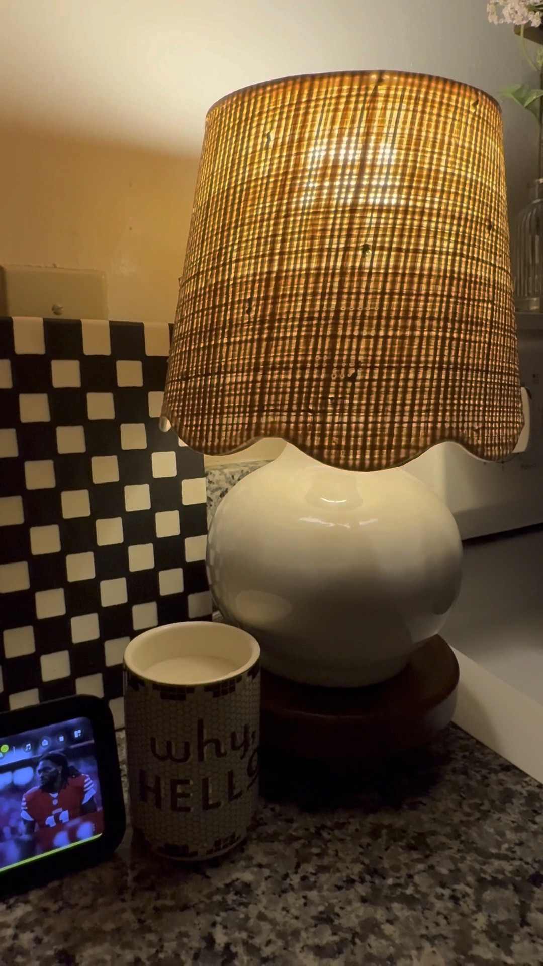 Adorable Kitchen Lamp 💖

#LTKFindsUnder100 #LTKStyleTip #LTKHome