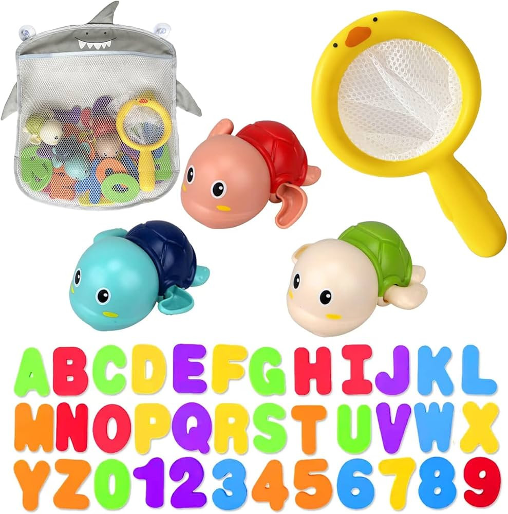 Bath Toys for Toddlers 1-3 - Mold Free Bath Toys Baby Pool Toys Toddler Age 1-2-4 Bath Toys for I... | Amazon (US)