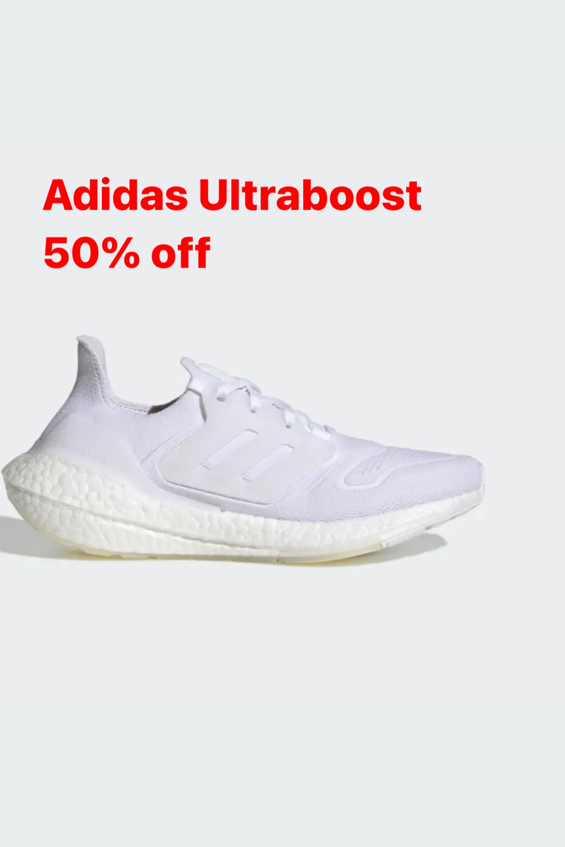 adidas Ultraboost 22 Shoes White curated on LTK