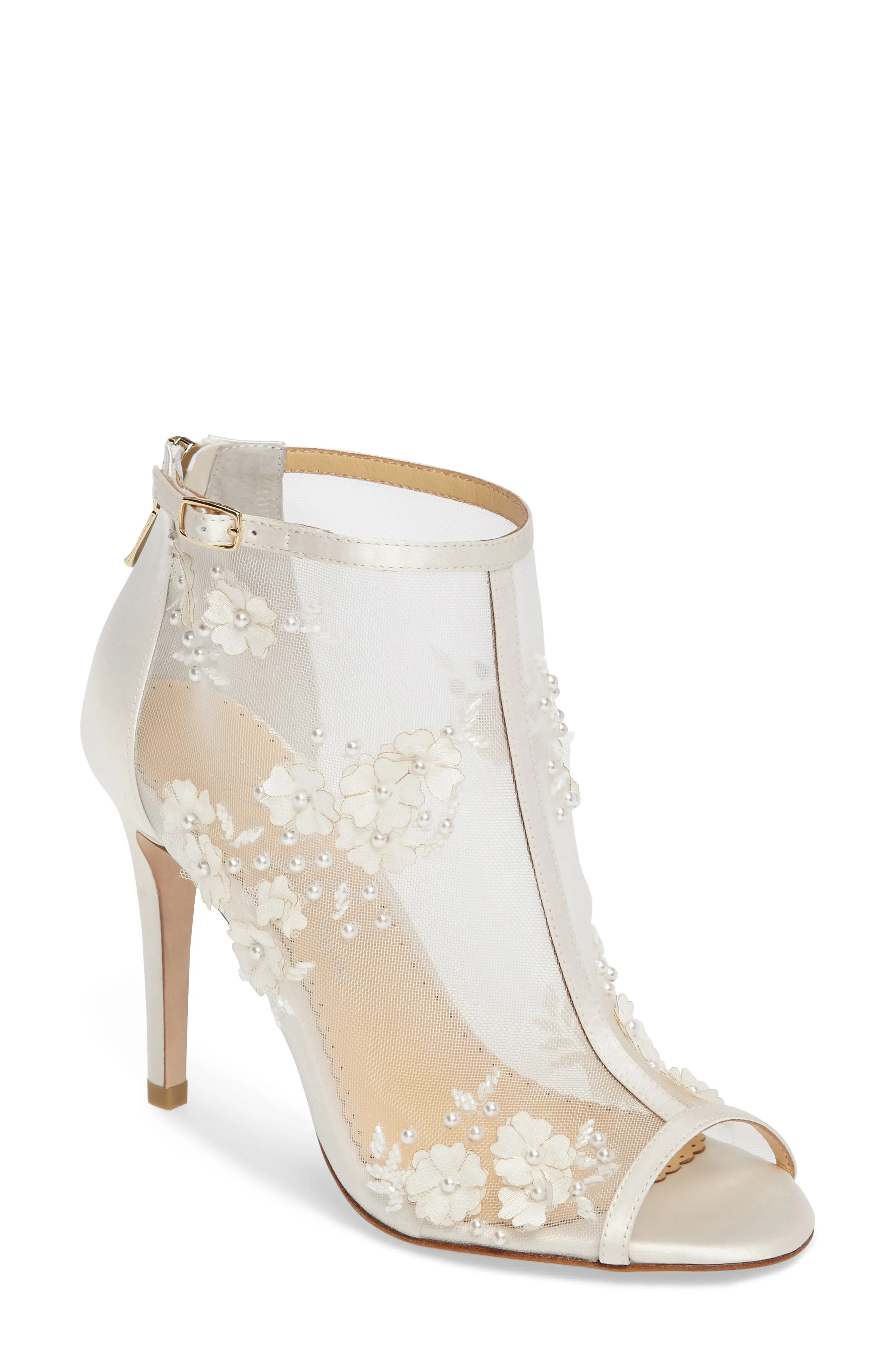 Bella Belle Belle Peep Toe Bootie (Women) | Nordstrom
