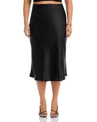 Satin Midi Slip Skirt - Exclusive | Bloomingdale's (US)