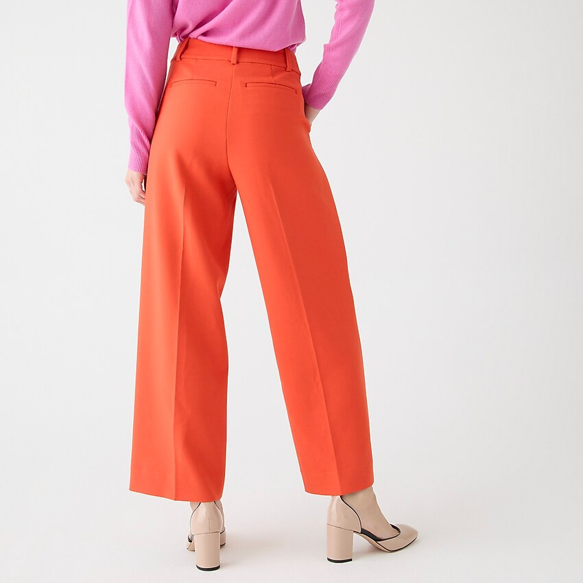 Petite Sydney wide-leg pant in four-season stretch | J. Crew US