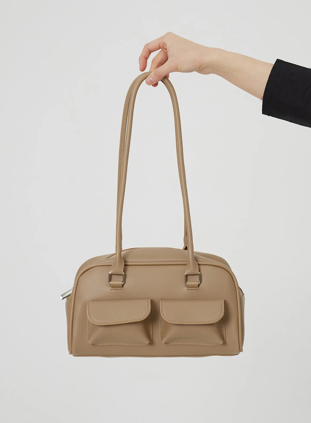 Twin Pocket Shoulder Bag OM306 | Lewkin