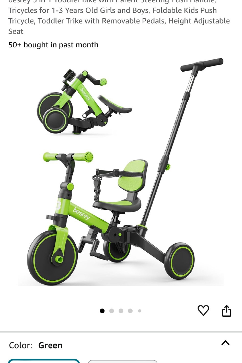 On sale right now! My son’s birthday is about 3 weeks after Christmas so getting this as his combined 2nd birthday/Christmas gift! 

#LTKKids #LTKFindsUnder100 #LTKHoliday