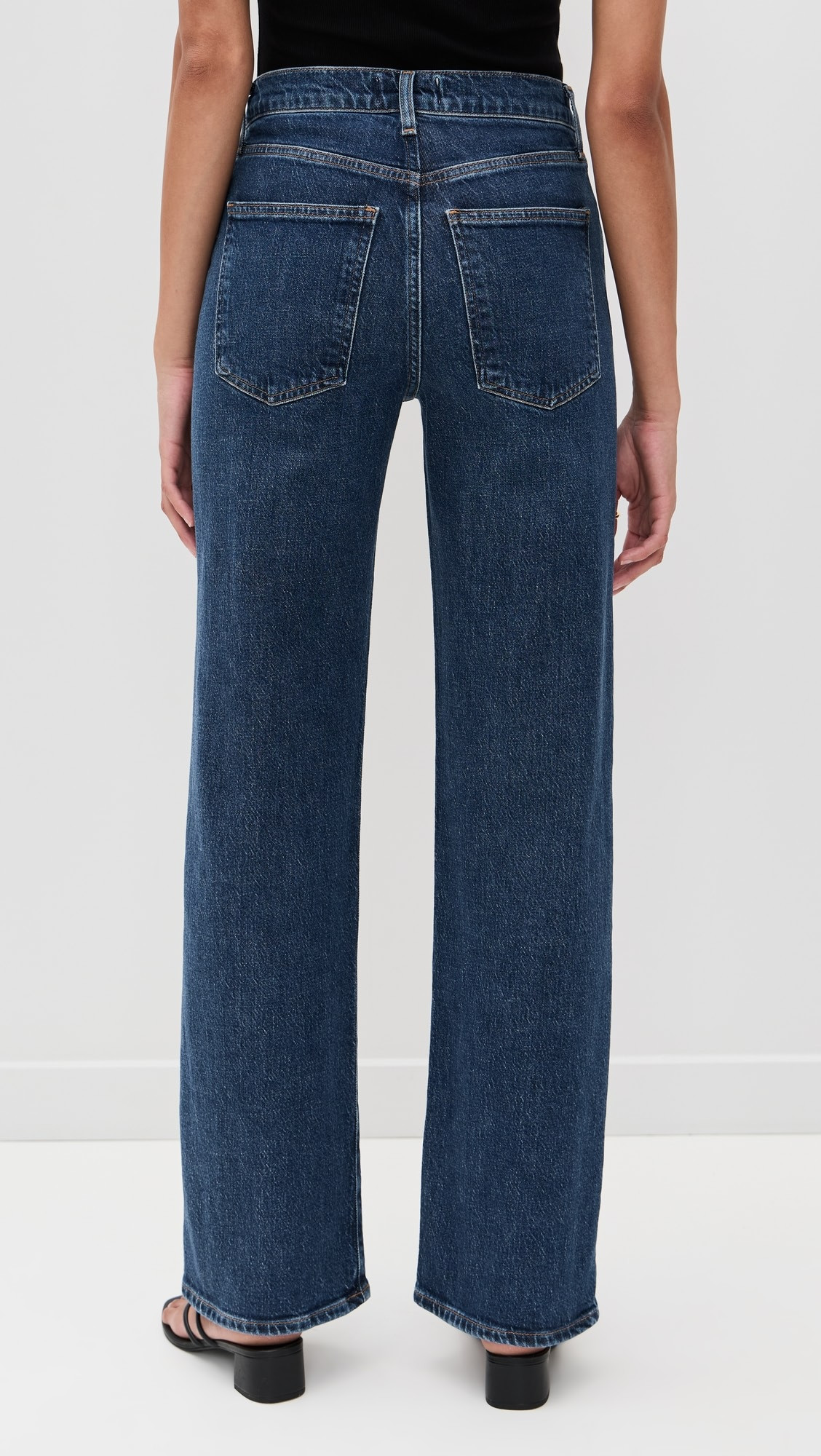 AGOLDE Harper Jeans Mid Rise Relaxed Straight Jeans | Shopbop | Shopbop