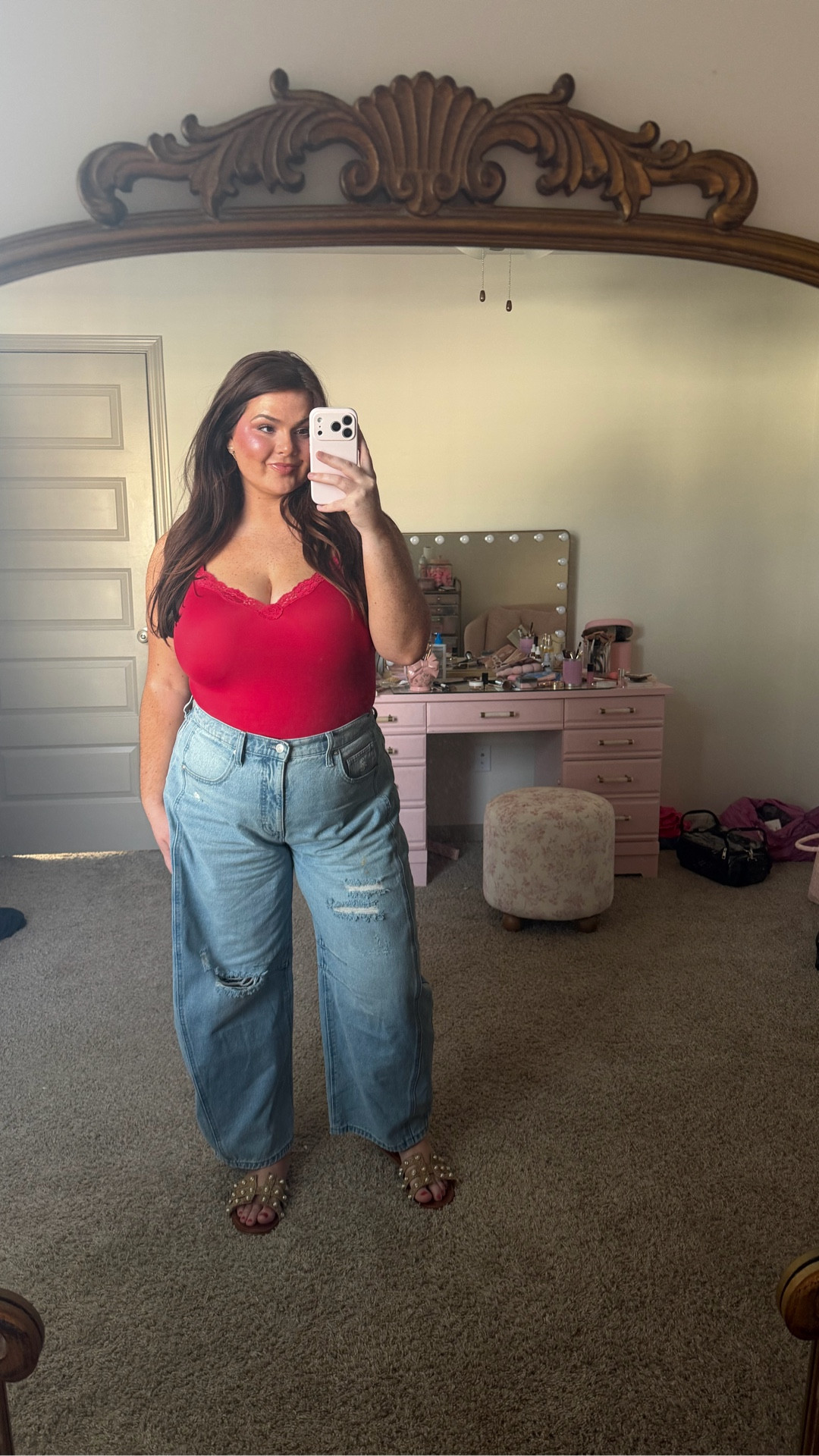 Walmart barrel jeans 

#LTKPlusSize #LTKMidsize