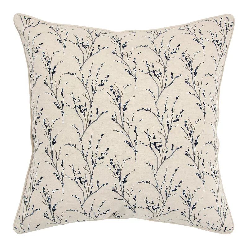 Rizzy Home Berry Throw Pillow, Natural, 20X20 | Kohl's