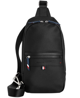 Men's Leo Logo Embossed Sling Backpack | Macy's