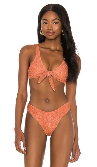 Grace Bikini Top in Chili | Revolve Clothing (Global)
