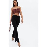 Brown Zig Zag Ring Crop Top New Look | New Look (UK)