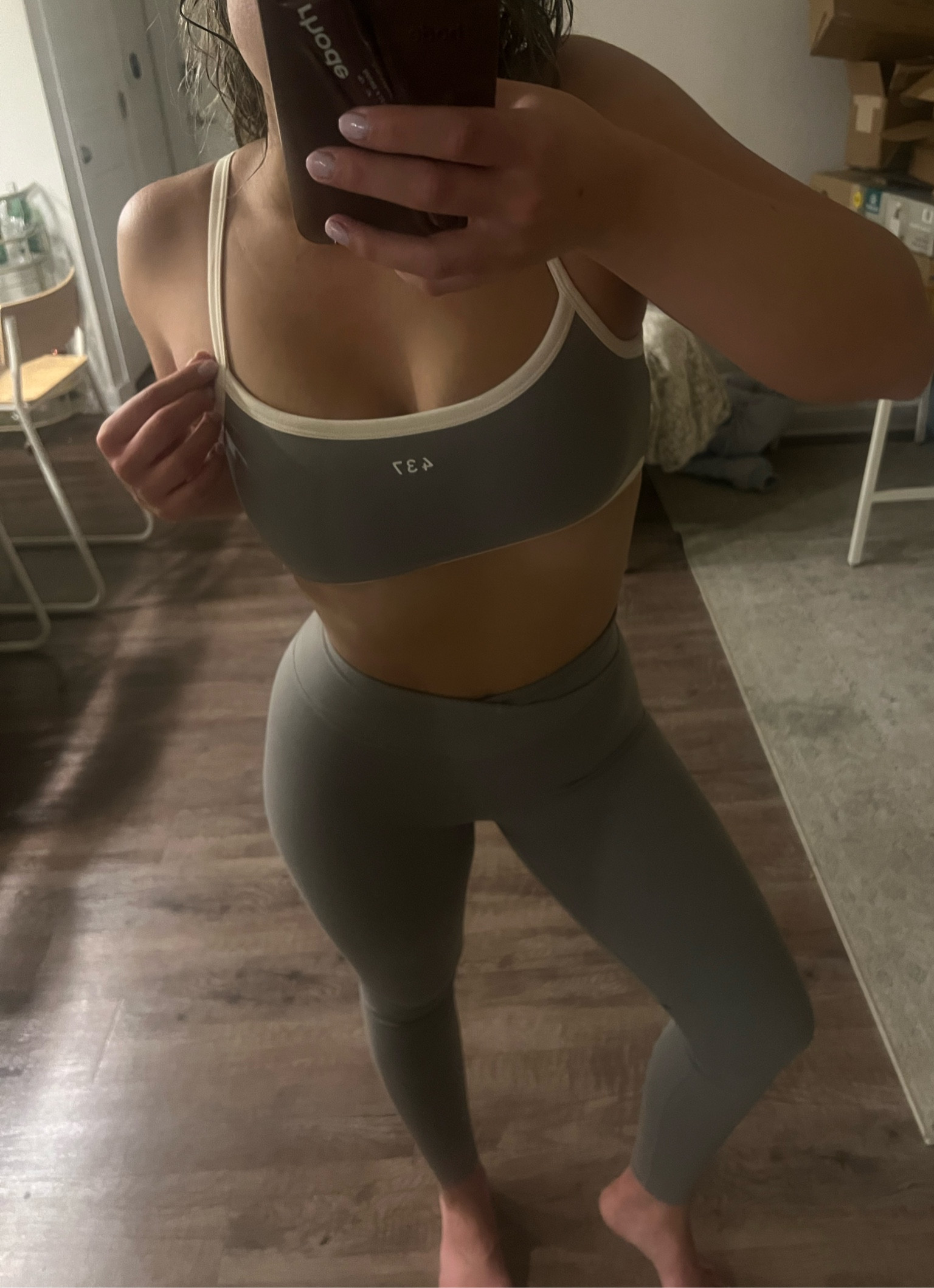The cutest new workout set🩶🩶🩶🩶
perfect spring workout set !!!!!
437 workout sets are truly the softest workout sets ever!!!



Grey set / matching set / workout set / alo yoga / viral set / 437 workout / 437 swim / workout outfit / fitness / fitness outfit / pilates outfit / matching workout set / leggings / sports bra 

#LTKSeasonal #LTKStyleTip #LTKActive