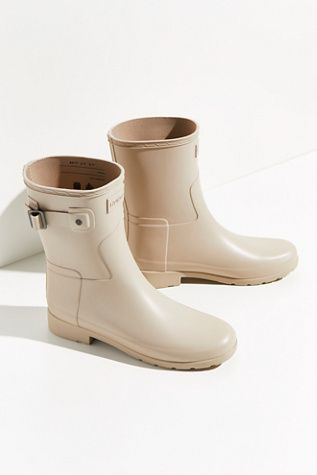 Hunter Refined Short Wellies | Free People (Global - UK&FR Excluded)