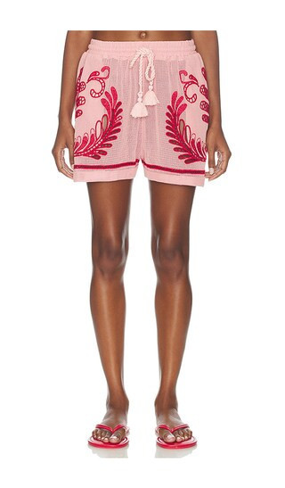 FARM Rio Short in Pink. - size S | Revolve Clothing (Global)