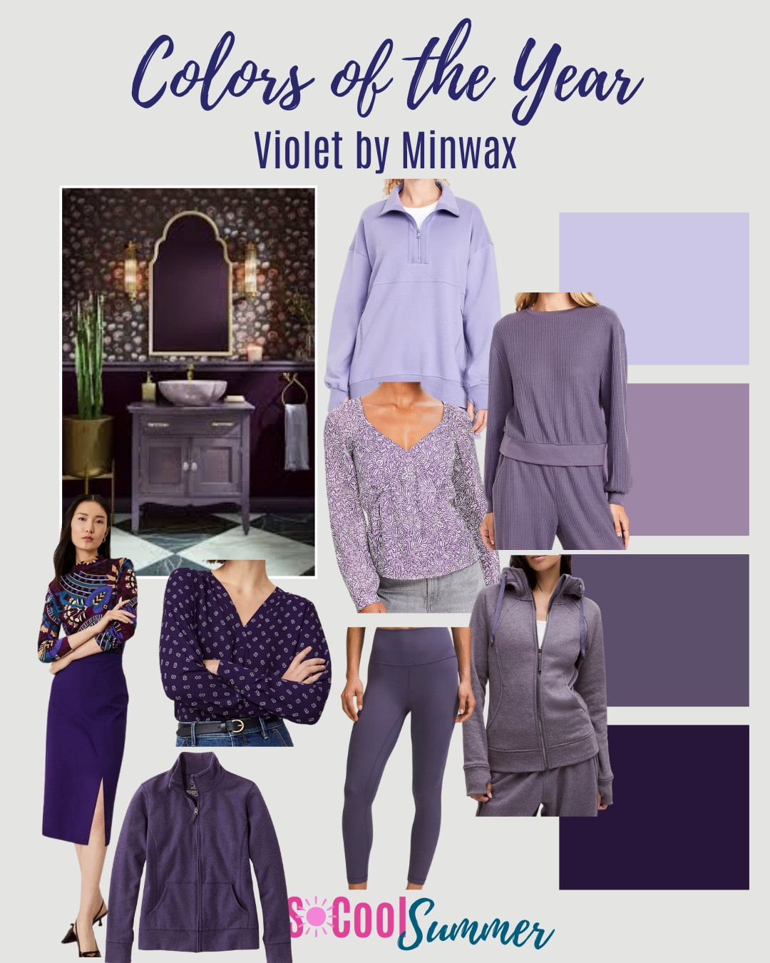 Inspired by Minwax’s “Violet” color of the year, my picks for summers!

#hocsummer #coolsummer #lightsummer #truesummer #softsummer #pastelsummer #darksummer #brownsummer #sweetpeasummer #summerpalette #summerfinds

#LTKSaleAlert #LTKFitness #LTKStyleTip