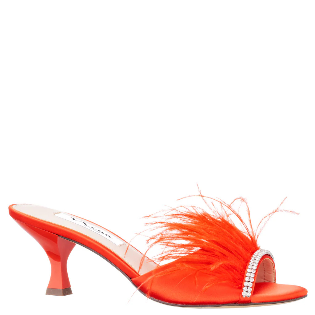 KAT-REEF-CRYSTAL SATIN | Nina Shoes