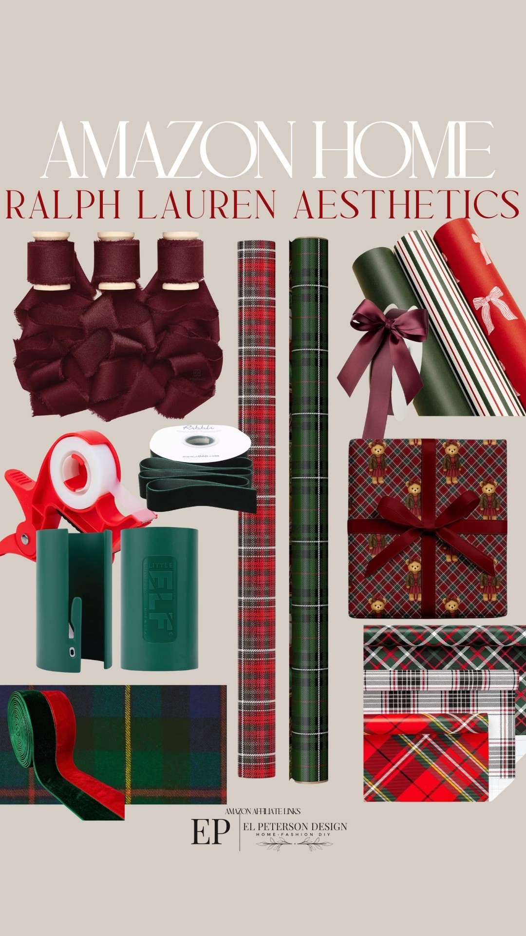 Amazon
Wrapper papers
Tape
Ribbons


#LTKHome #LTKFindsUnder50 #LTKFindsUnder100