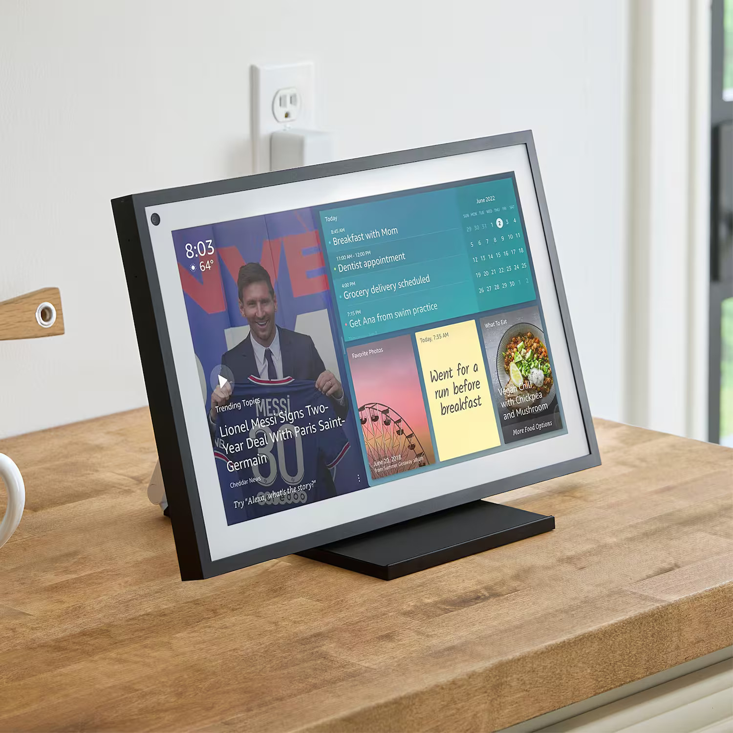 Sanus Echo Show 15 Tilt Stand White BEHKS-W1 - Best Buy | Best Buy U.S.