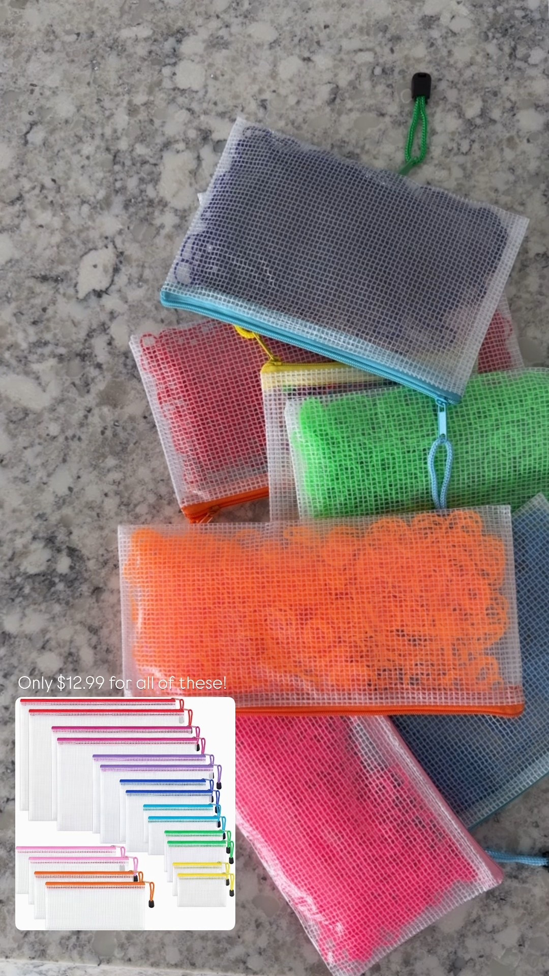 This zippable pouches are sooooo nice to have on hand!!! Perfect way to organize anything or everything!!!

#LTKTravel #LTKKids #LTKSaleAlert