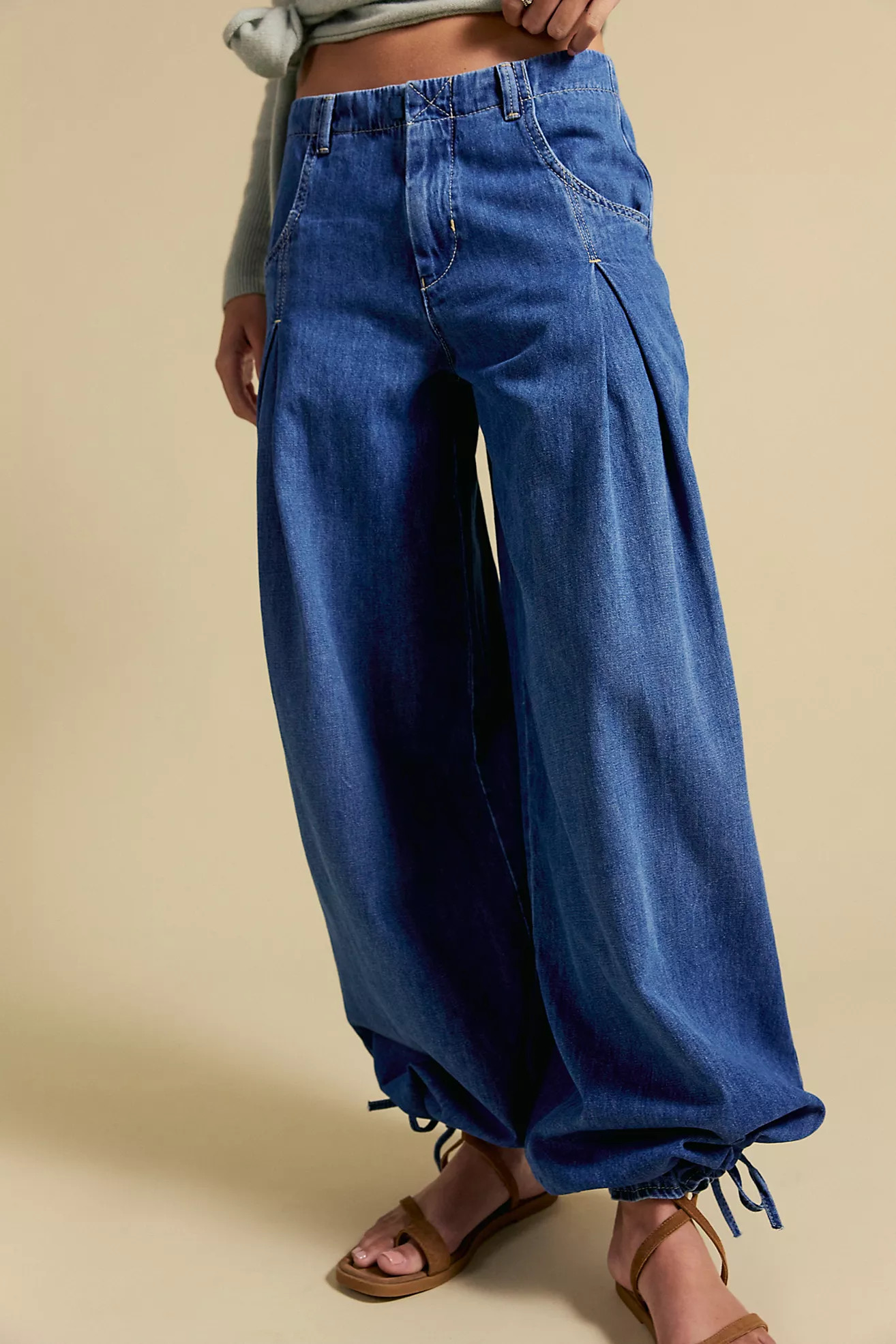 We The Free Essential Lotus Balloon Jeans | Free People (Global - UK&FR Excluded)