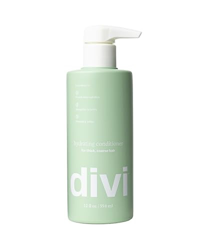 divi Moisturizing Conditioner for Women and Men - Softens, Detangles, and Strengthens Hair - Nourishing Formula for All Hair Types, Including Dry, Frizzy, and Color-Treated Hair - 12 Fl Oz | Amazon (US)