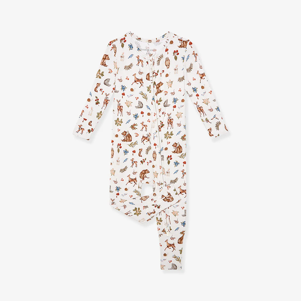 Forest Animal White Baby Convertible Sleeper | Iridessa | Posh Peanut