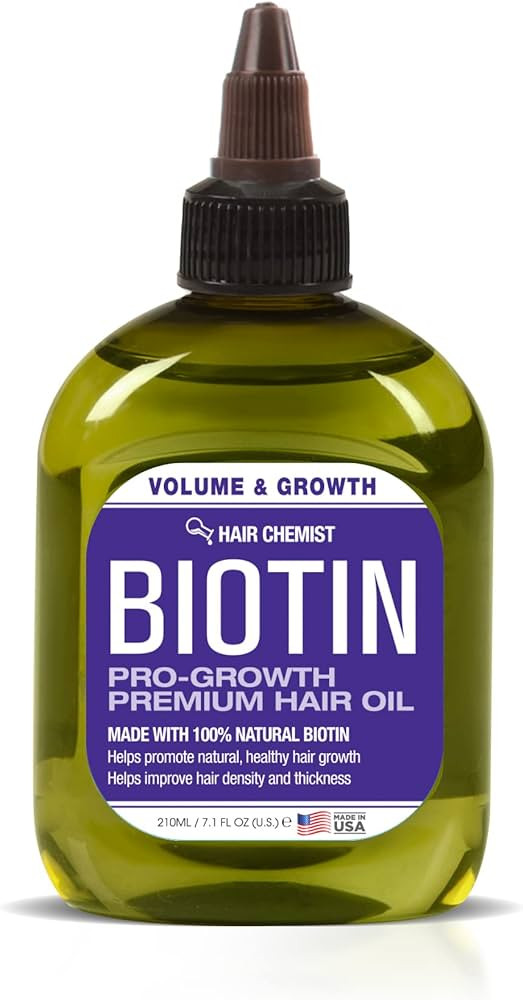 Hair Chemist Biotin Pro-Growth Premium Hair Oil 7.1 oz. | Amazon (US)