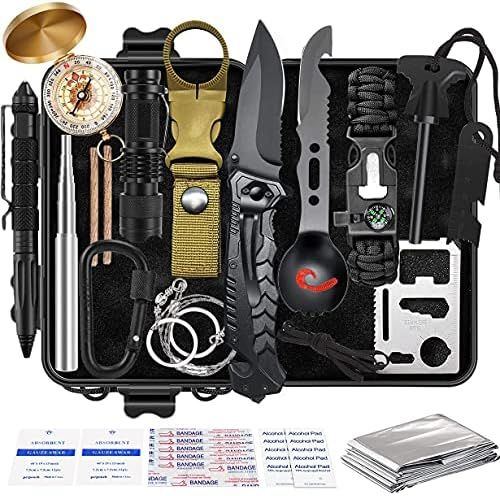 Gifts for Dad Men Him,Survival Kit 35 in 1,Survival Gear and Equipment,Cool Gadgets for Men,Chris... | Amazon (US)