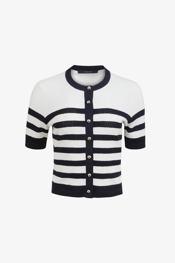 OAKLEY SHORT SLEEVE CARDIGAN | Toccin