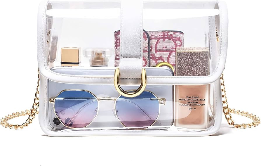 Vorspack Clear Purse - Stadium Approved Clear Crossbody Bag for Women, Concert, Sport | Amazon (US)