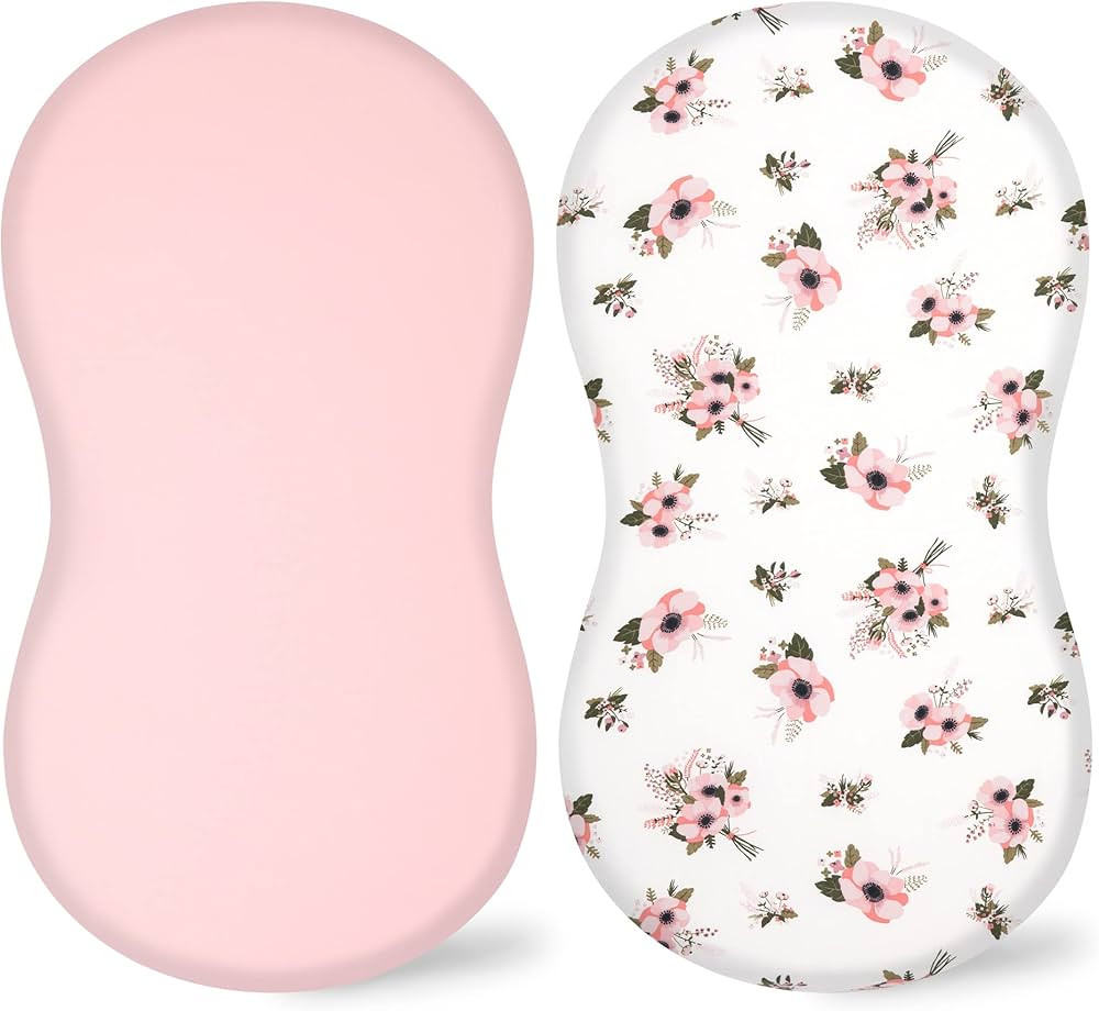 TILLYOU Cotton Fitted Bassinet Sheets for Baby Boy Girl, Fit for Halo Bassinet Swivel Sleeper, Ad... | Amazon (US)