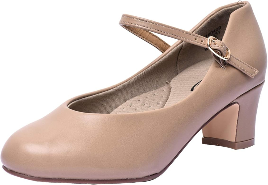 Stelle Character Shoes for Women Dance Shoes 1.5"/2" Ankle Strap Dancing Heels for Ballroom Salsa... | Amazon (US)