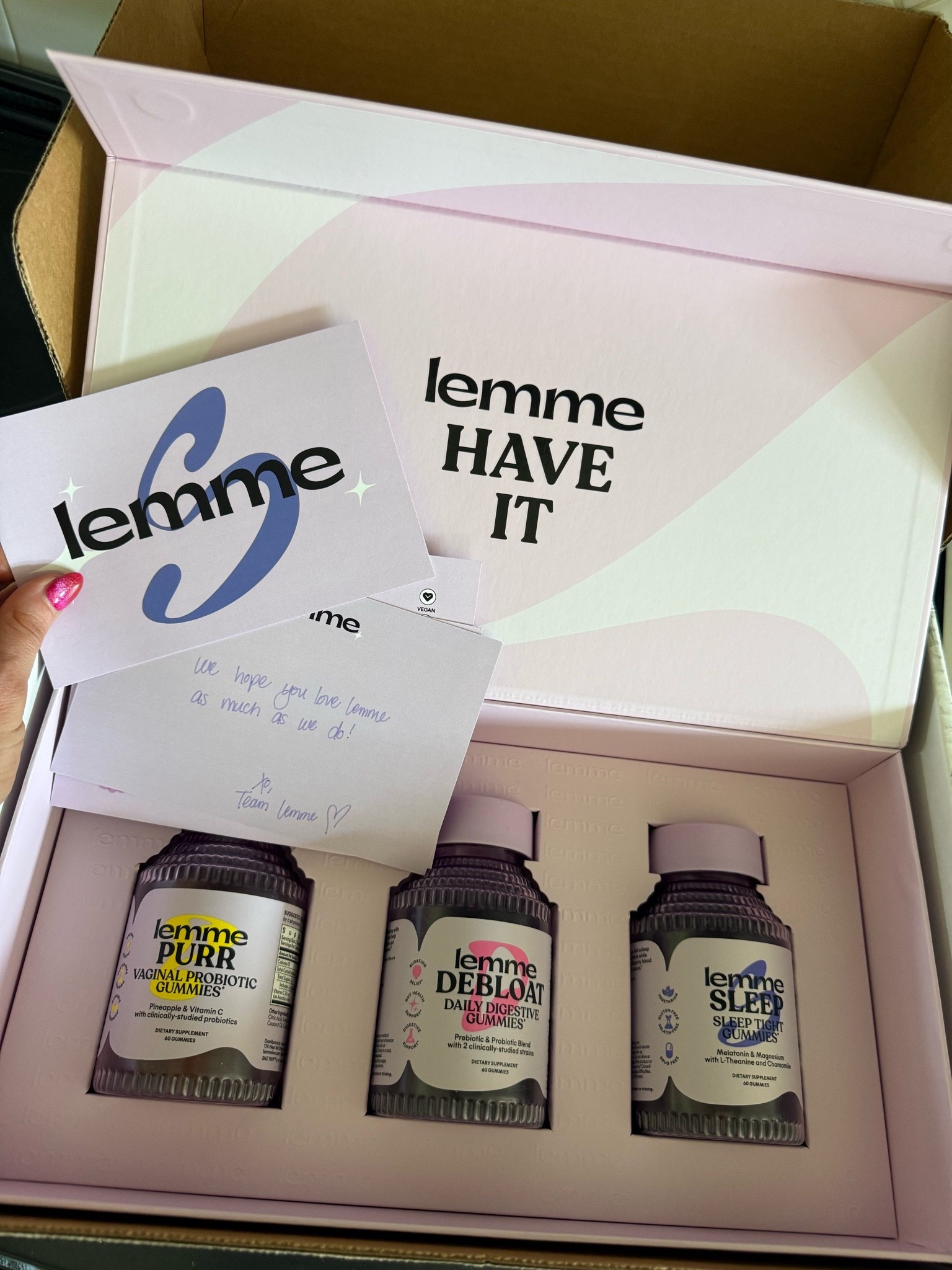 My favorite daily line up of lemme vitamins 💜

#LTKmorningroutine #LTKBeauty #LTKselfcare